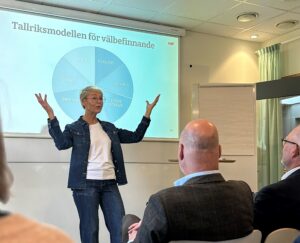 Trött på förändringstakten? Ylva M Andersson föreläser om Tallriksmodellen för välbefinnande.